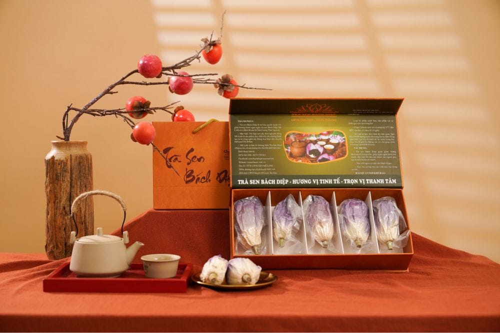 Trà sen Tây Hồ